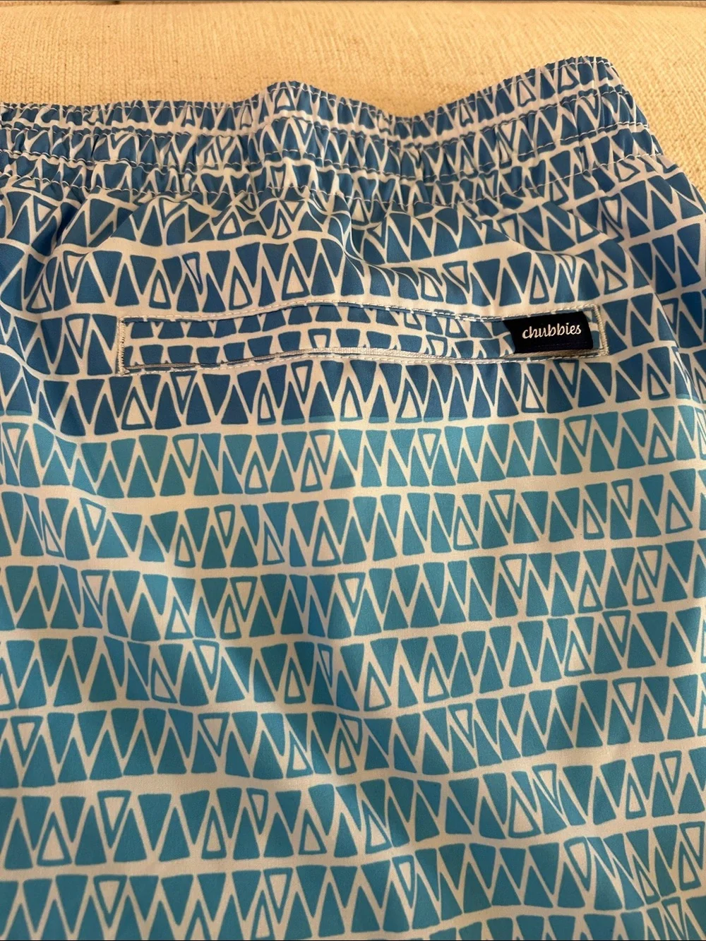 Chubbies Classic 5.5in Swim Trunk Shorts Ocean Trifectas, Blues, Size XXL, NWT